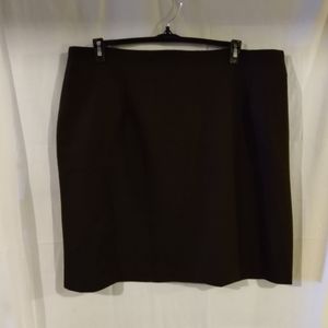 Danielle B. Women's Brown Skirt Size 24 Knee Length
